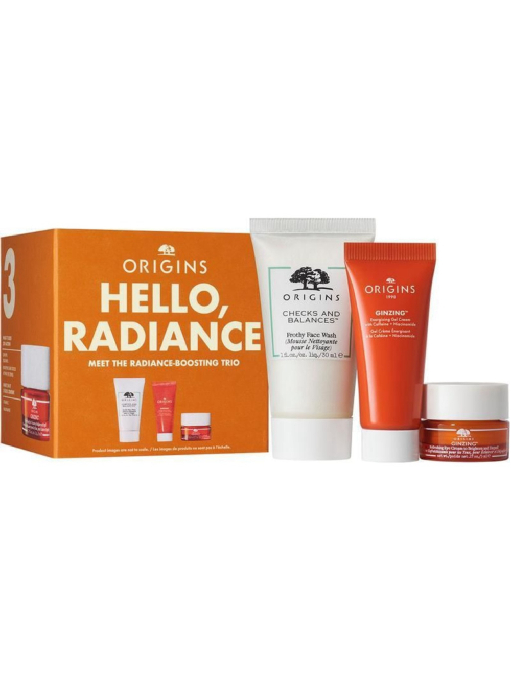 Origins HELLO, RADIANCE Meet the Radiance-Boosting Trio